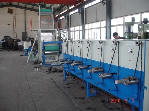 立式撕裂膜机组